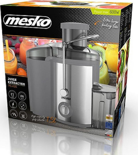 Mesko MS-4126 Сокоизтисквачка 600W Inox Сребрист