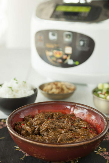 Tefal Fuzzy Spherical Advanced Πολυμάγειρας 750W με Χωρητικότητα 5lt Λευκός