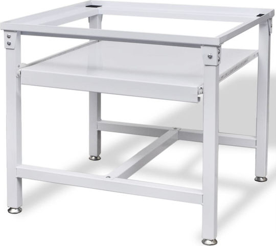 vidaXL 50449 Basis Für Waschmaschine aus Metall mit Schublade 63x54εκ. 1Stück