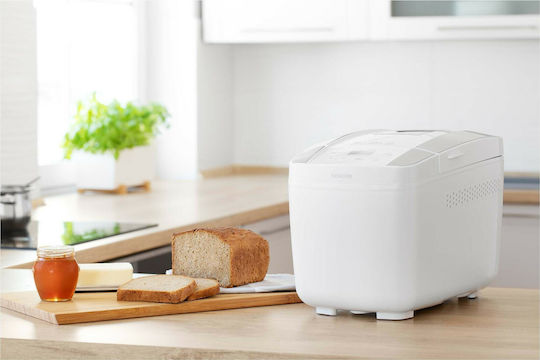 Sencor Bread Maker 800W with Container Capacity 1200gr and 10 Baking Programs
