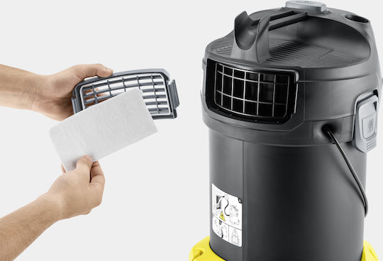 Karcher Filter Aschesauger Kompatibel mit Karcher 2Stück