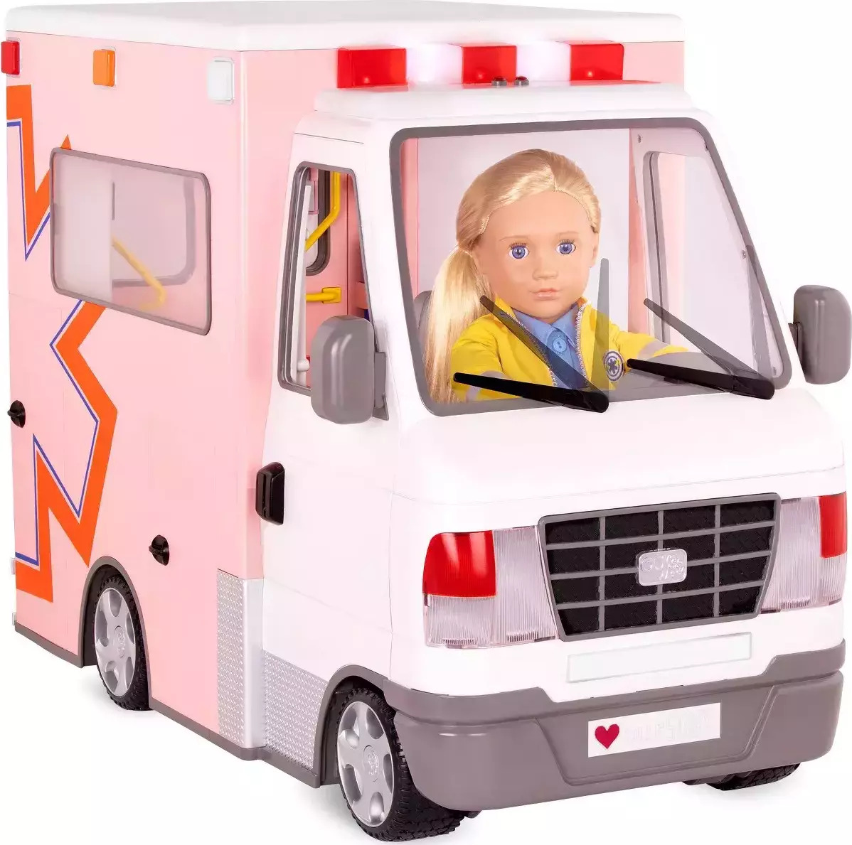 Our Generation Rescue Ambulance Playset with Electronics BD37959Z