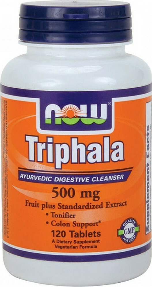 Now Foods Triphala 500mg 120 ταμπλέτες Skroutz.gr