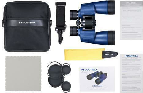 Praktica Κιάλια Wasserdicht BAK4 Marine Charter Wasserdicht Blau 7x50mm
