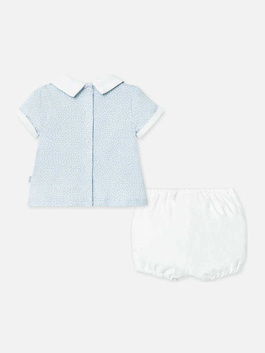 Mayoral Kids Set with Shorts Summer 2pcs Light Blue