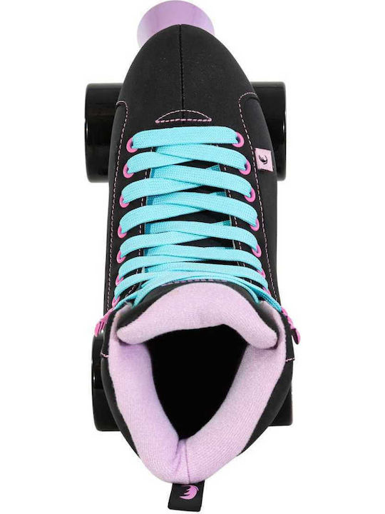 Chaya Melrose Adult Quad Rollers Black