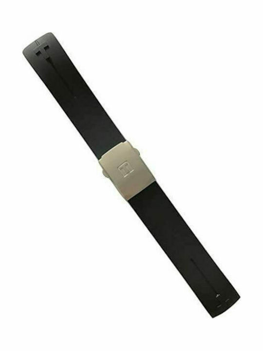 Tissot T-touch II Καουτσούκ Λουράκι Μαύρο 21mm