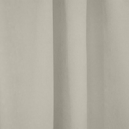 Lino Home Curtain with Pencil Pleat Samos Sand 150x275cm