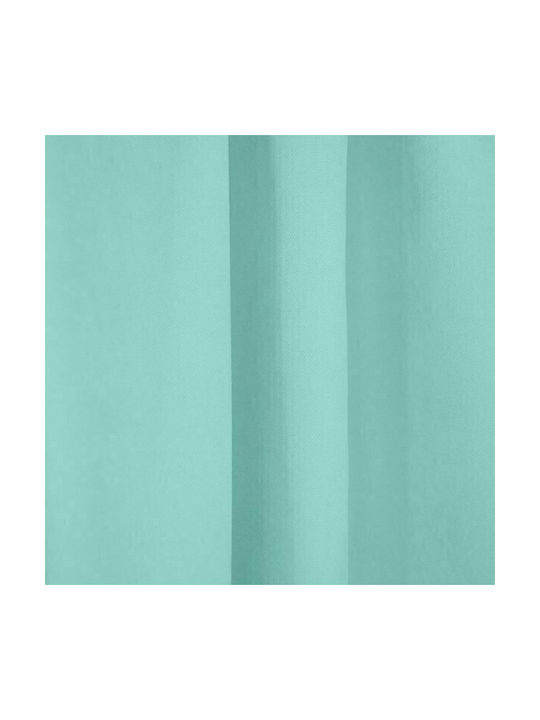 Lino Home Κουρτίνα με Τρέσα Samos Mint 150x275εκ.