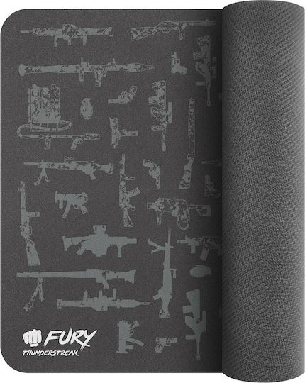 Natec Fury Player Kit 4in1 Thunderstreak 3.0 Σετ Gaming Πληκτρολόγιο με RGB φωτισμό & Ποντίκι (Αγγλικό US)