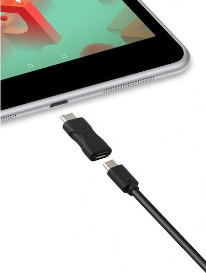 Ksix Converter USB-C male to USB-A female 1pcs BXADAPC01