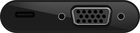 Belkin Μετατροπέας USB-C male σε VGA female 1τμχ AVC001btBK