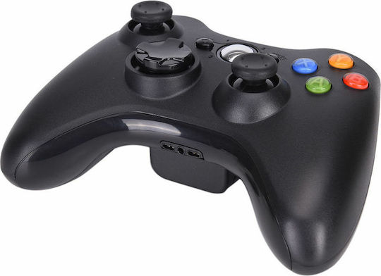 Microsoft Ασύρματο Gamepad για Xbox 360 Μαύρο