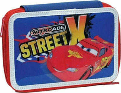 Gim Cars Street X Pencil Case Full with 2 Compartments Multicolored