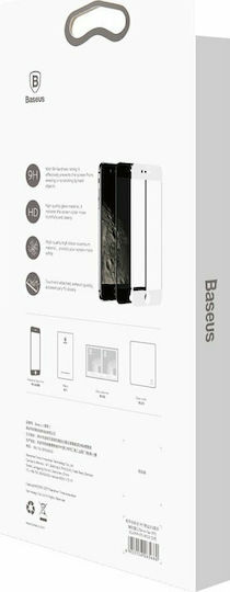 Baseus 3D Full Face Tempered Glass 2pcs White (iPhone SE 2022 / 2020 / 8 / 7) SGAPIPH8N-GPE02