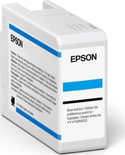 Epson T47A5 UltraChrome Pro 10 Original InkJet Druckerpatrone Hellblau (C13T47A500)