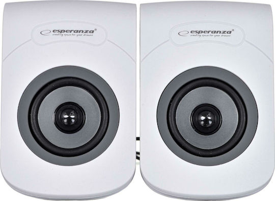 Esperanza EP140WE 2.0 Speakers 6W White