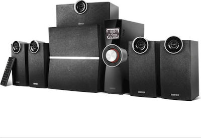 Edifier C6XD Computerlautsprecher 5.1 mit Leistung 80W in Schwarz Farbe