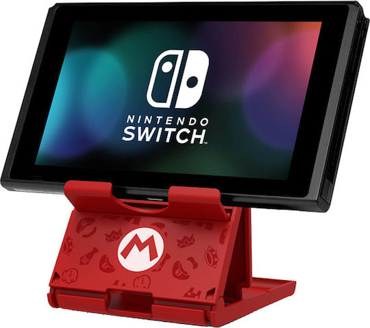 Hori Playstand Charging Station for Switch Mario Red