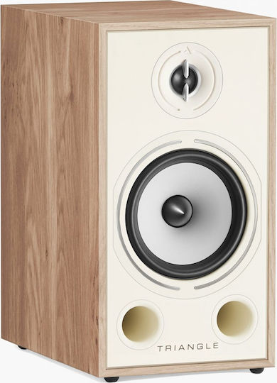 Triangle BR03 Ζεύγος Ηχείων Hi-Fi Βιβλιοθήκης 100W 2 Δρόμων Π20.6xΒ38xΥ31.4εκ. Βελανιδιά