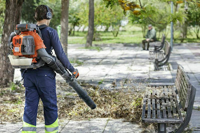 Husqvarna 570BTS Laubbläser Getragene Schultern Benzin 65.6cc