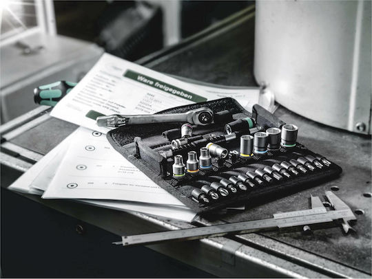 Wera Καστάνια με Καρυδάκια 1\4" 28τμχ