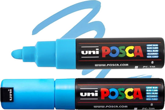 Posca PC-7M Ανεξίτηλος Μαρκαδόρος Γαλάζιος 5.5mm