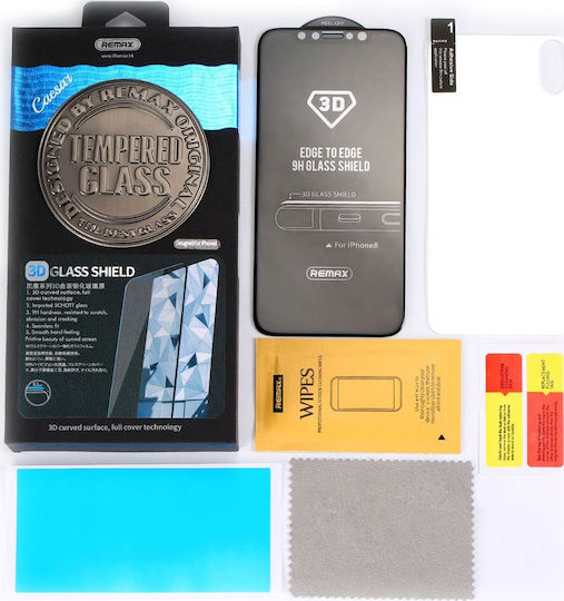 Remax Caesar Full Coveraged Frame Black 3D Full Face Tempered Glass (iPhone 11 Pro)