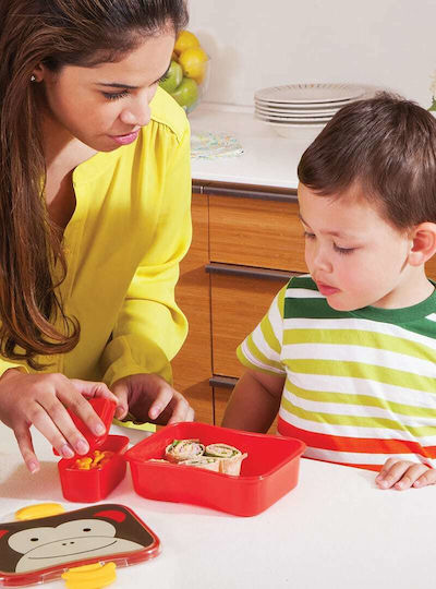 Skip Hop Recipient pentru mâncare pentru copii din plastic 0.7lt Roșu