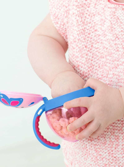 Skip Hop Plastic Kids' Food Container 0.221lt Pink