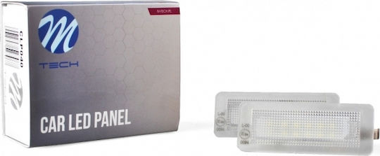 M-Tech Φώτα Πινακίδας Led Smart 2τμχ
