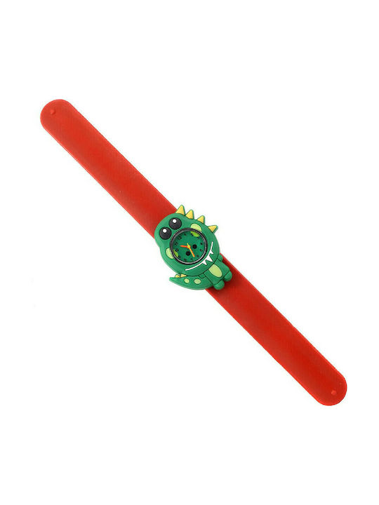 Wacky Watches Παιδικό Αναλογικό Ρολόι Wacky Slap 3D Πράσινο