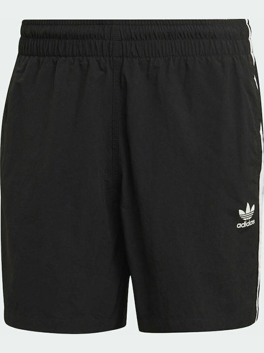 Adicolor Classics 3-Stripes Ανδρικό Μαγιό Σορτς Μαύρο