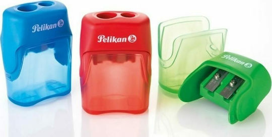Pelikan Пластмаса Двойна Острилка (Различни цветове) 1бр