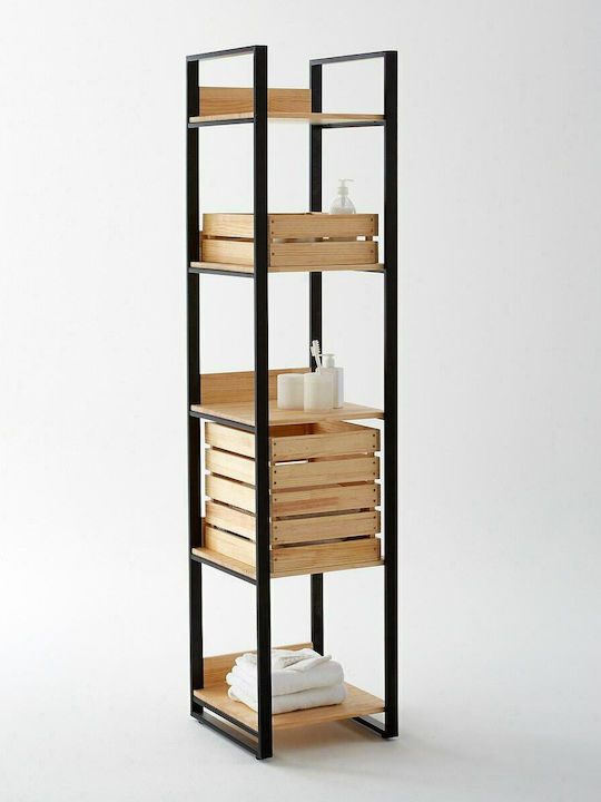 La Redoute Interieurs Hiba Rafturi de baie Raft de Baie Metal cu 5 Rafturi 43x42x183cm