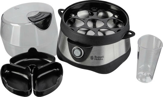 Russell Hobbs Stylo Fierbător de Ouă 7 Locuri 380W Argint