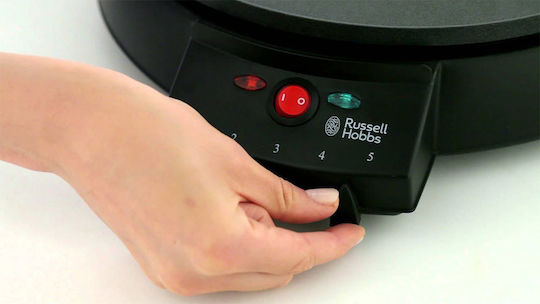 Russell Hobbs Fiesta Κρεπιέρα 30cm Μαύρη 1000W