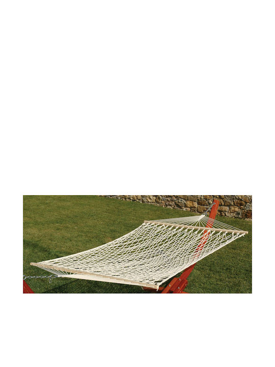 Lianos Αιώρα Δικτυωτή Μπεζ 200x140x140εκ.