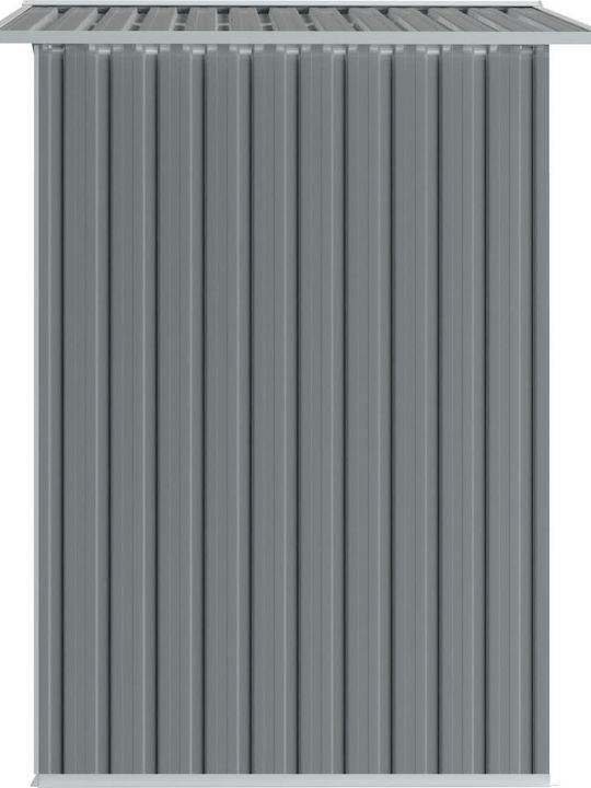 Metallic Garden Shed Galvanized Charcoal with Air Vents M2.04xW1.32xH1.86m