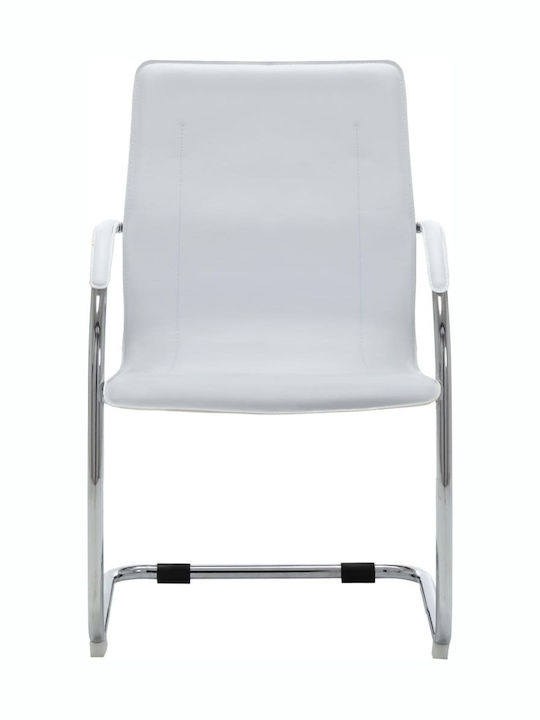 Chair Visitor Πρόβολος with Arms in Color 55x59x88cm 1pcs