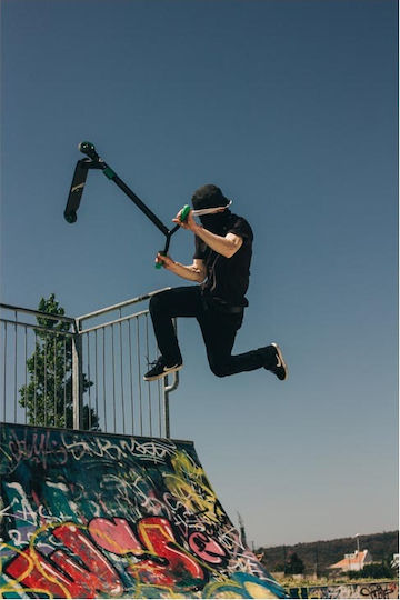 Street Surfing Παιδικό Πατίνι Bandit Shooter Δίτροχο Freestyle Πράσινο