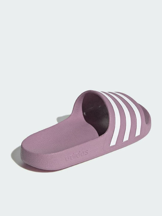 Adidas Adilette Aqua Frauen Flip Flops in Lila Farbe