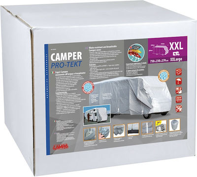 Lampa Pro Tekt Camper Cm Κουκούλα για Αυτοκινούμενο 750x238x270cm Αδιάβροχη XXLarge