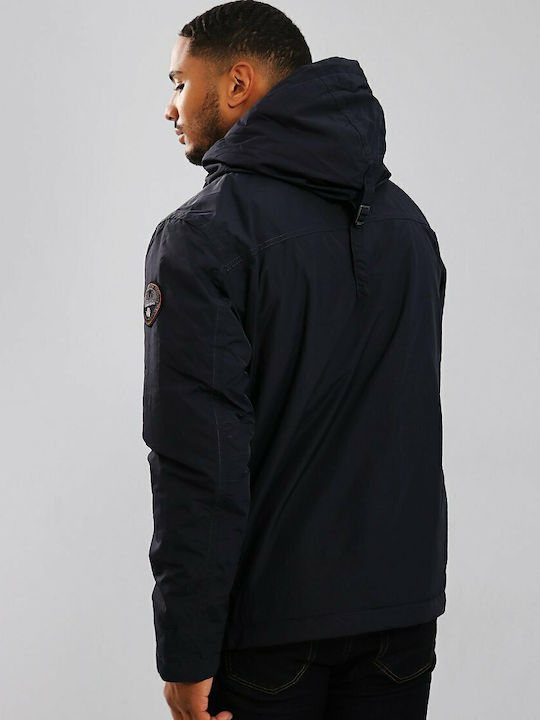 Rainforest Pocket 1 Winter Jacket Navy Blue