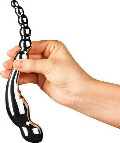 Le Wand Swerve Dildo Ασημί 20.3cm