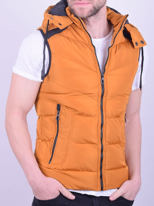 Sleeveless vest with hood Crocodile Crocodile