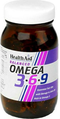 Health Aid Balanced Omega 3 6 9 90 Softgels