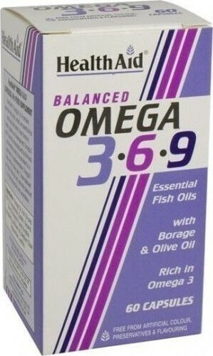 Health Aid Balanced Omega 3 6 9 60 софтджел