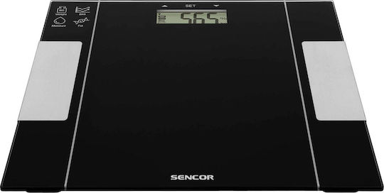 Sencor 5050BK Ψηφιακή Ζυγαριά 150kg με Λιπομετρητή Μαύρη