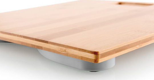 ETA Bamboo 9780 90000 Digital Bathroom Scale Brown